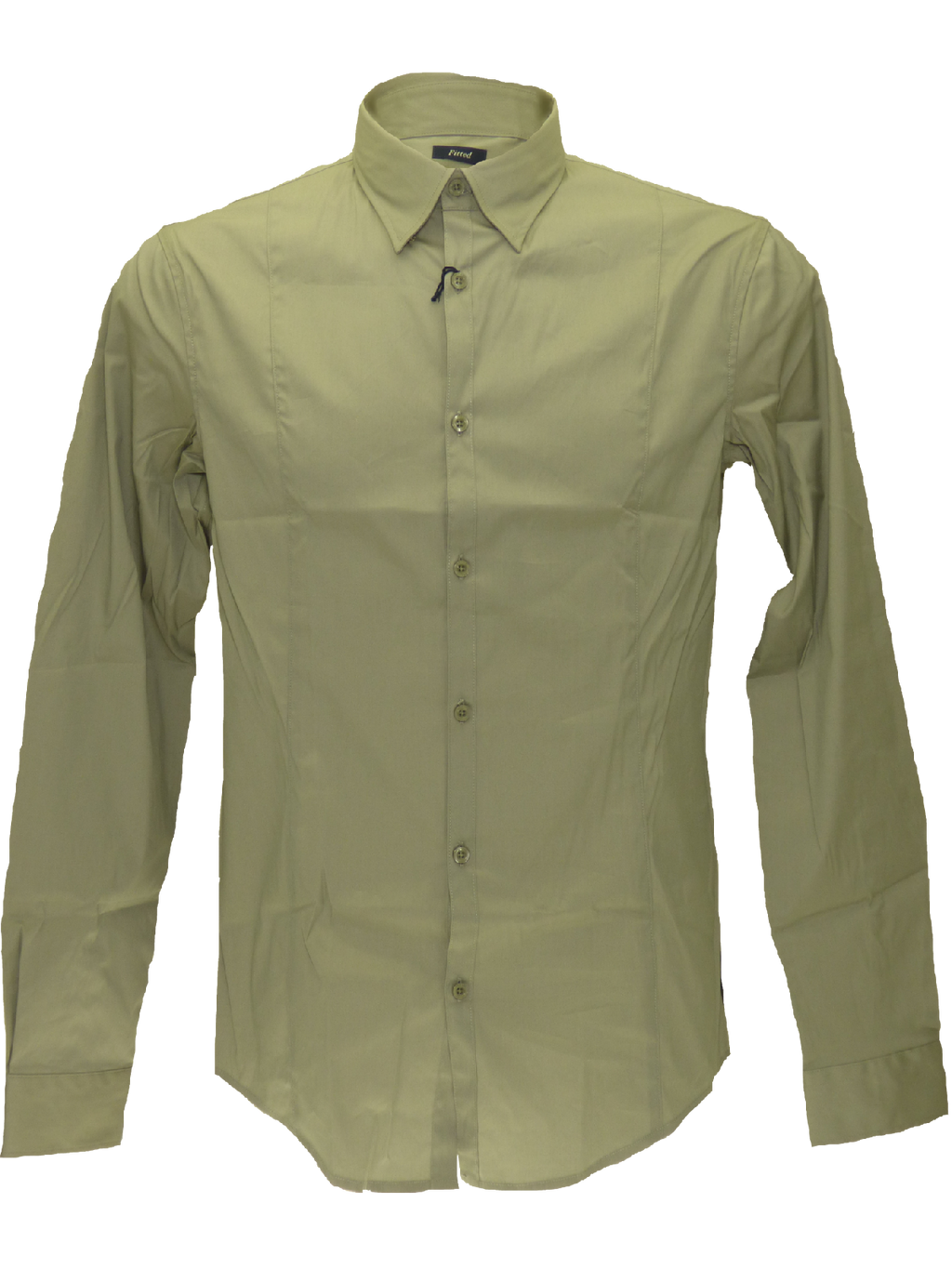 Armani SS15 plain long sleeved shirt in grey(XL)