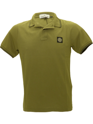 Stone Island SS15 Polo in Military Green(S)