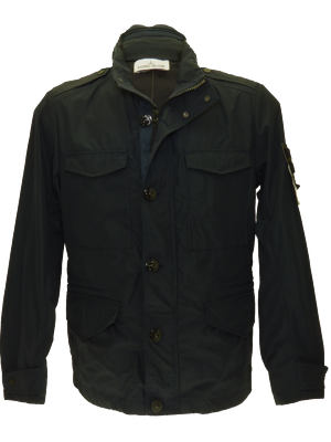 Stone Island SS15 Micro Reps Field Jacket in Navy(XXL)