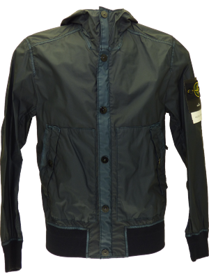 Stone Island SS15 Mussola Gommata Jacket in Navy(M)