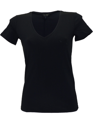 Armani SS15 Ladies T-Shirt in Indigo (38)