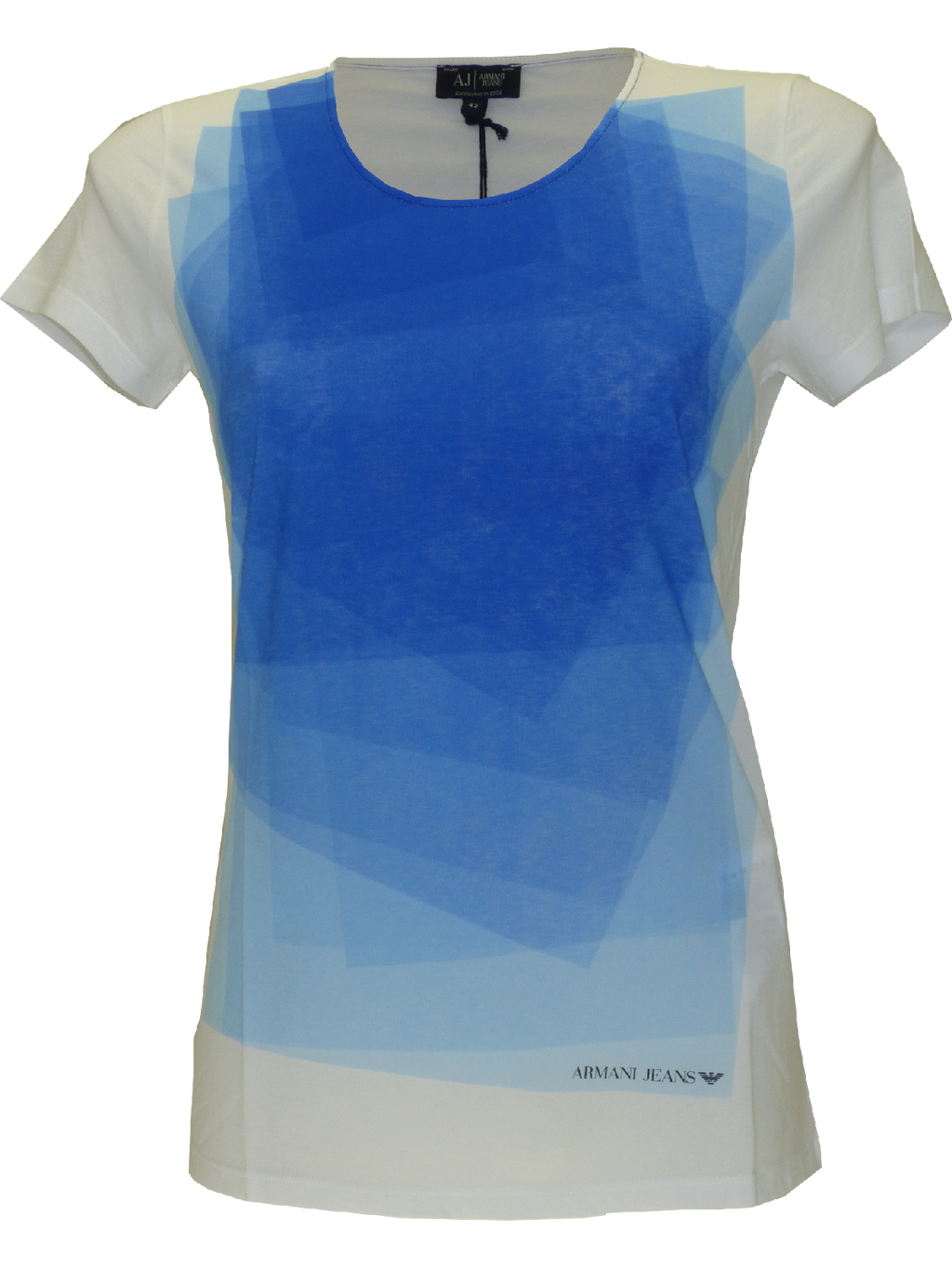 Armani SS15 Ladies T-Shirt in Royal Blue(38)