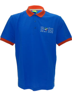 Hugo Boss World Cup Polo in Blue - Italy(XL)