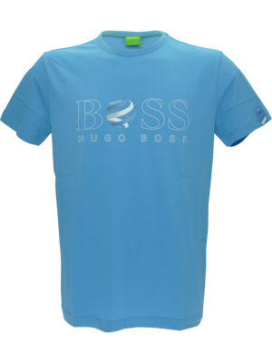 Hugo Boss Tee Flag T-Shirt in Light Blue - Argentina(L)